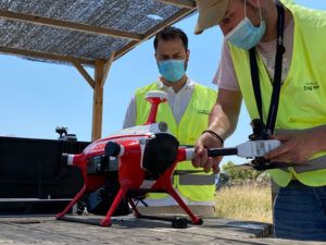 Pilotos de drones se certifican con el AUXDRON foto uas 2