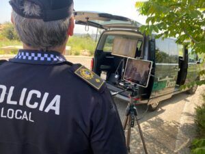 Policía Local Chiva Dron